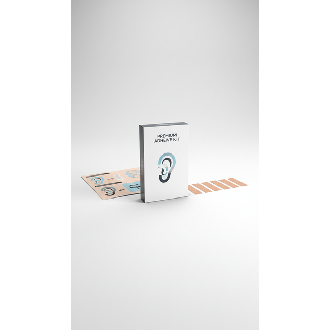 Ear Adhesive Kit With Instructional Insert